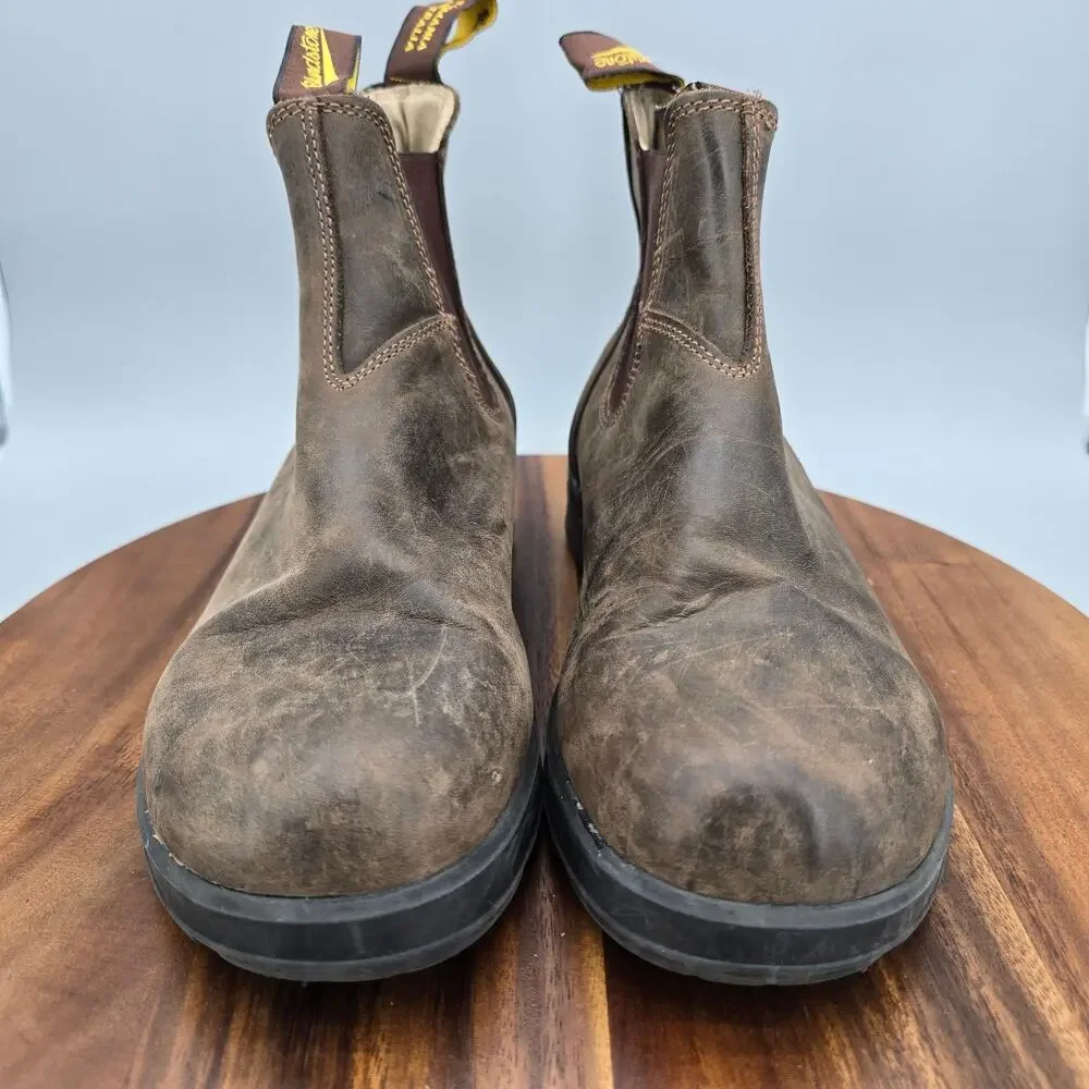 Blundstone All-Terrain Chelsea Boots Mens 7.5 US / 6.5 UK Rustic Brown Leather
